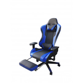 Геймерское кресло KP W-6817(Сине-чёрное)