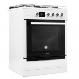 Комбинированная кухонная плита Shivaki 6403-E белая 