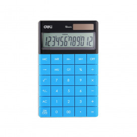 Калькулятор Deli E1589 Blue