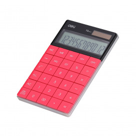 Калькулятор Deli E1589 Red