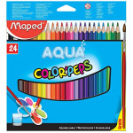Карандаши цветные Maped (WaterColor'Peps,24 цвета)